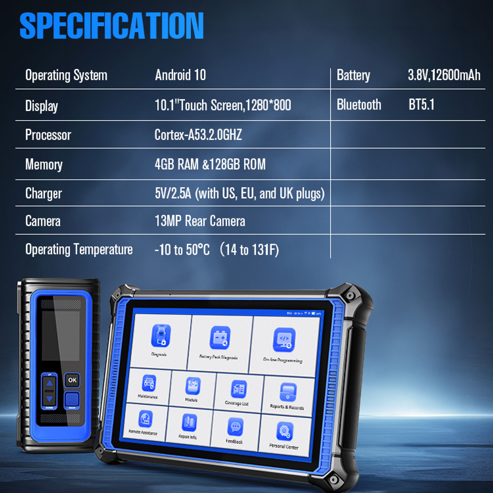 X-95 PRO OE-Level Full System Diagnostic Tool