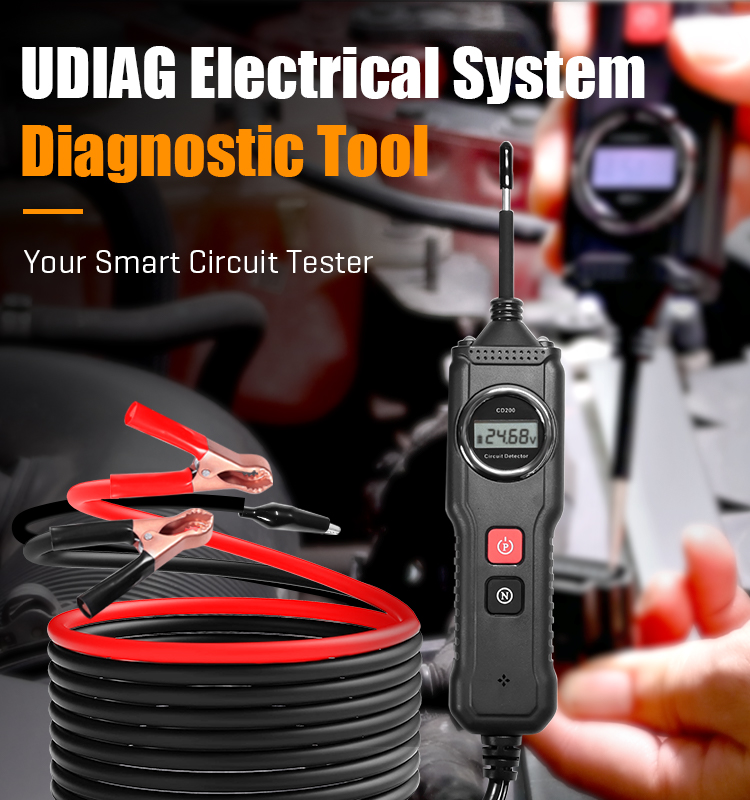 UDlAG CD200 Vehicle Circuit Detector & Electrical System Diagnostic Tool