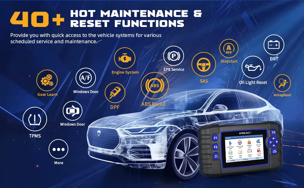 Real-time vehicle health monitoring with professional diagnostic software