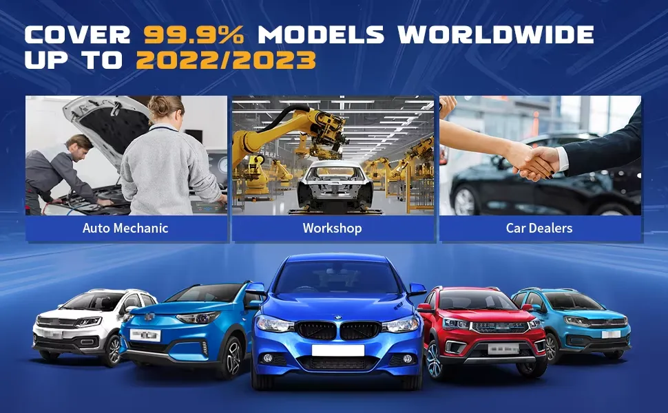 Workshop-grade car scanner designed for daily automotive diagnostics