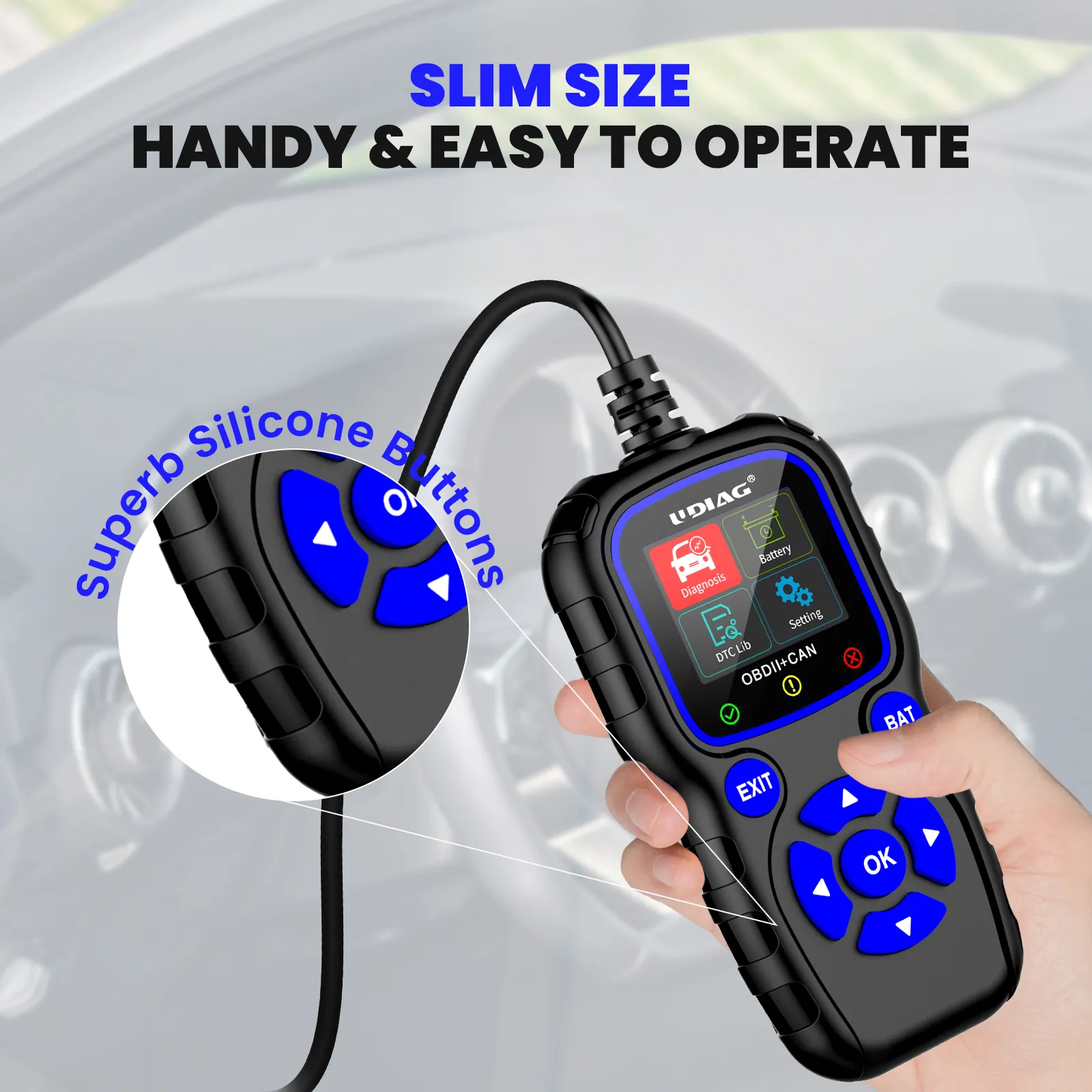Car health check tool for personal and workshop vehicle diagnostics
