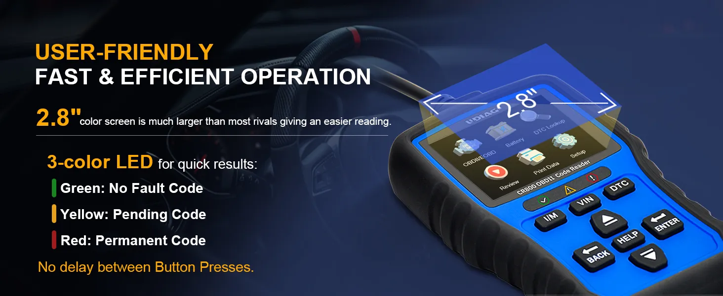 Basic automotive code reader for small repair shop diagnostics